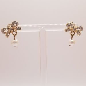 Cute Earrings with Cubic Zirconias